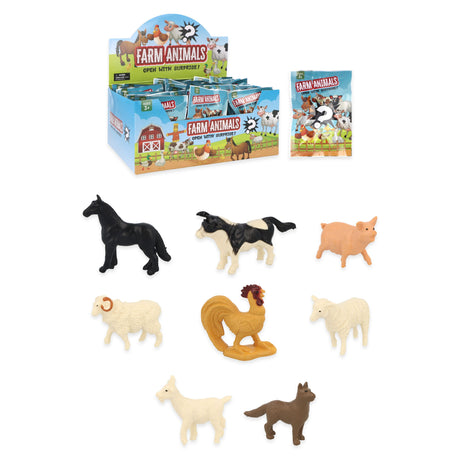 Farm Animal Toy Blind Bag Surprise! Quantities of 60 Wholesale