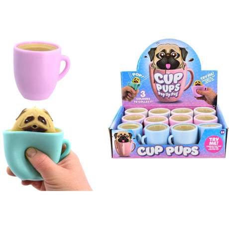 Pop Up Cup Pups Quantities of 12 Wholesale