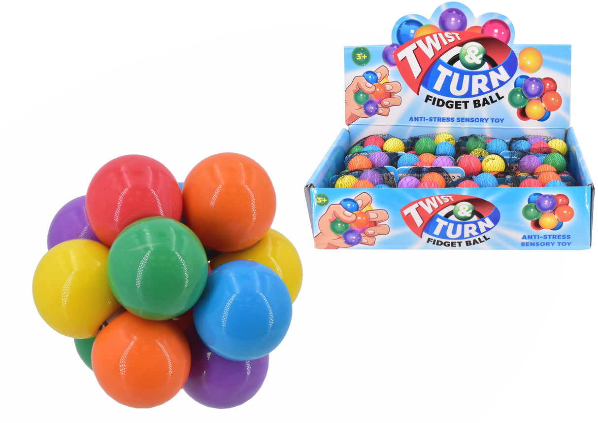 Twist And Turn Fidget Ball Quantities of 12