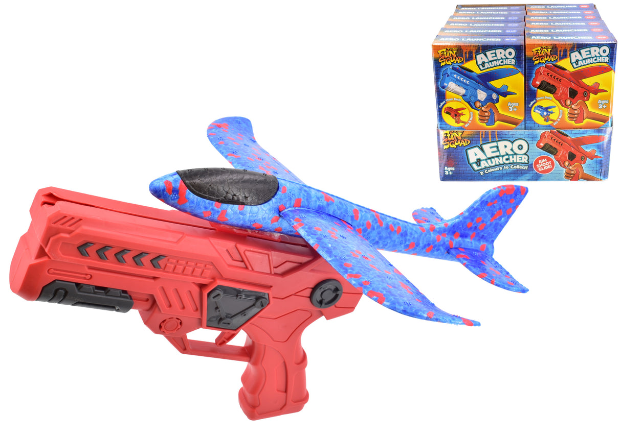 Small Foam Aeroplane & Gun Quantities of 12