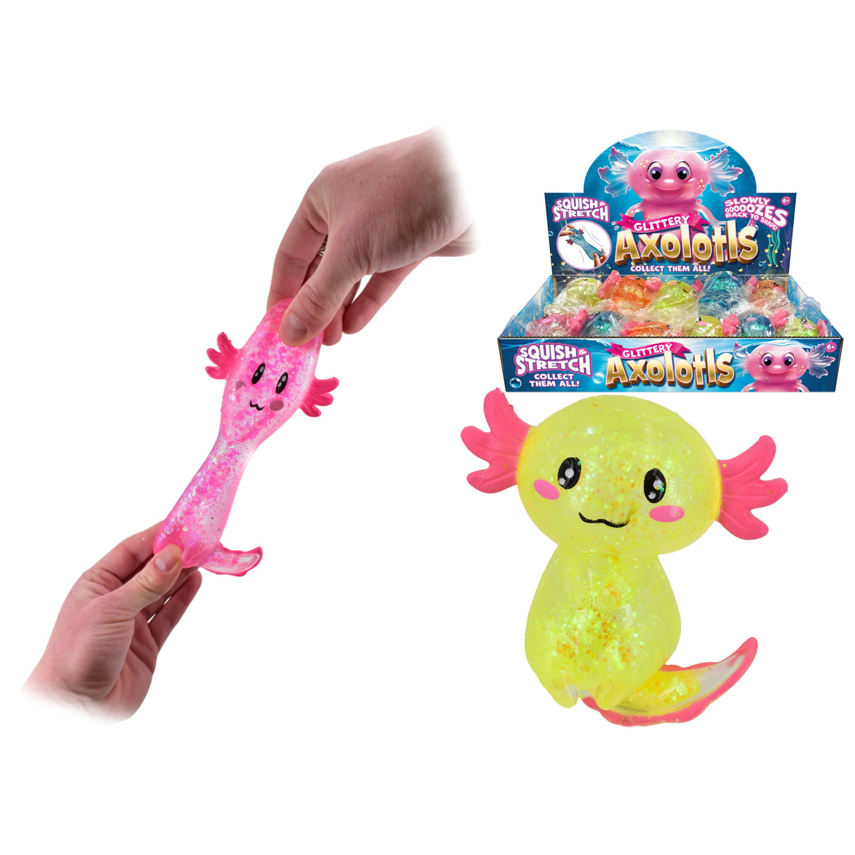 KTL Maltose Axolotl Squishy Quantities of 12