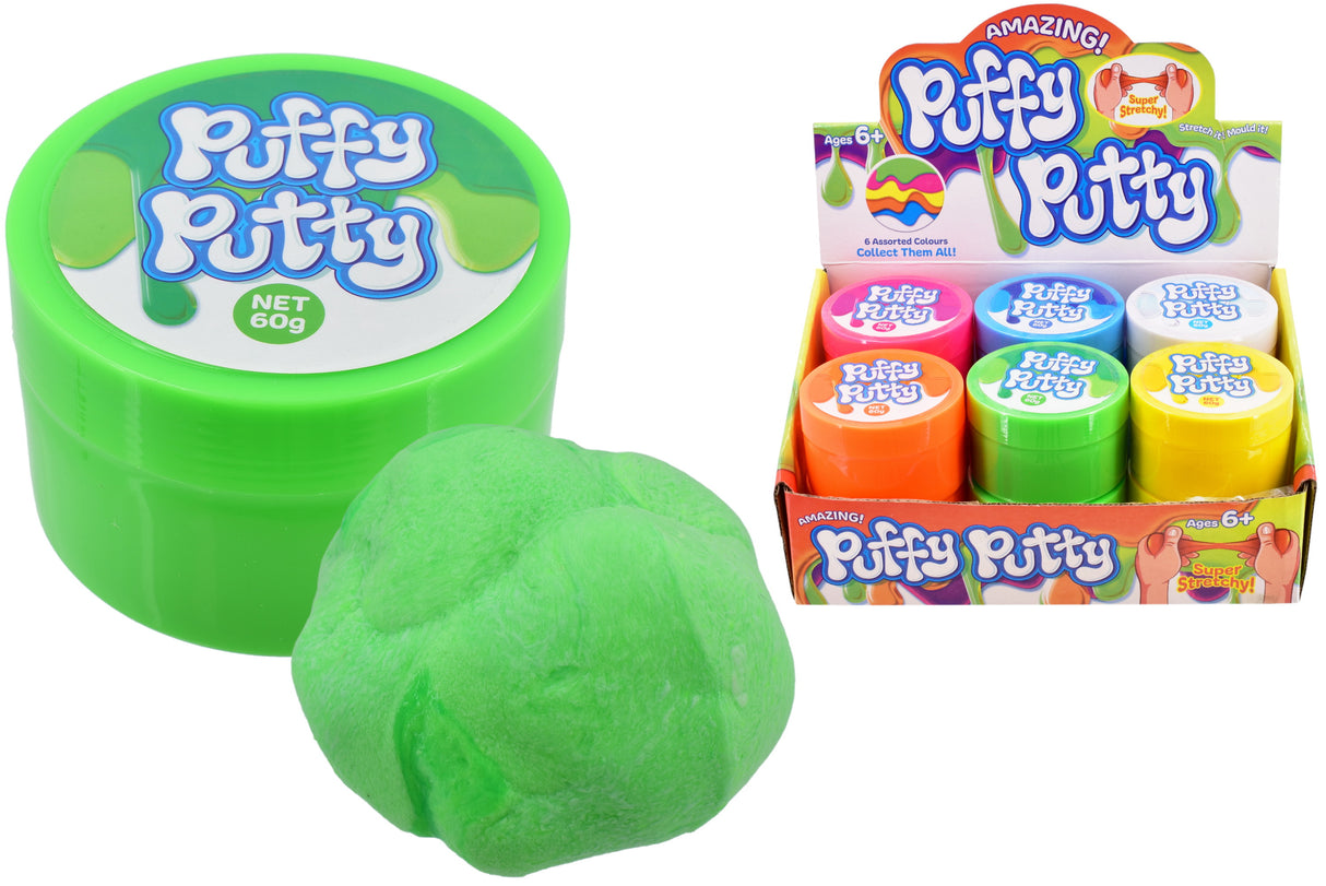 60g Puffy Putty Quantities of 12
