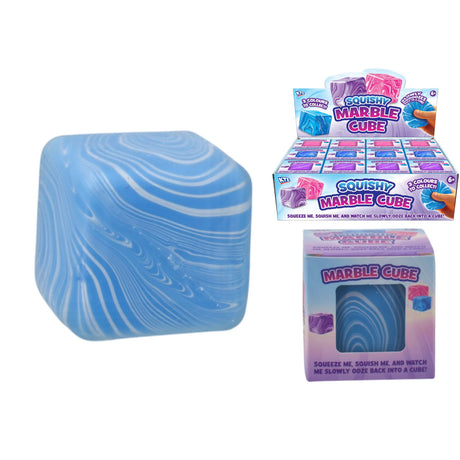 KTL Marble Squidgy Ice Cube Quantities of 12 Wholesale