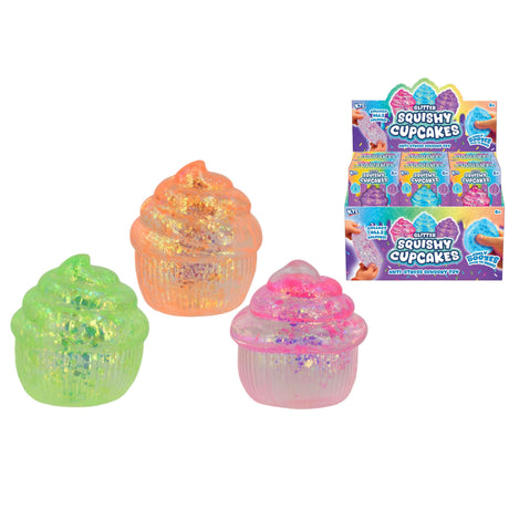 Squishy Glitter Maltose Cakes Quantities of 12 Wholesale