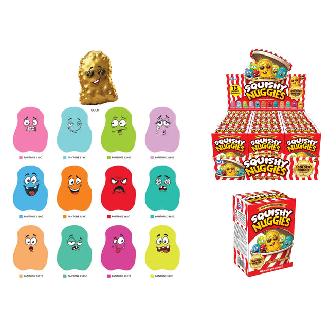 KTL Original Squishy Nuggets in Blind Bag Quantities of 12 Wholesale