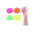 Spikey Neon Squeeze Shapes (7cm) Wholesale