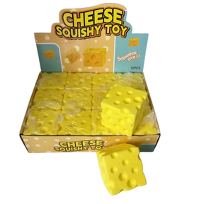 Cheese Squish slow rising sold in quantities of 12 Wholesale