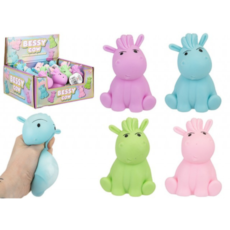 Bessy The Cow 10cm Squishy Quantities of 12 Wholesale