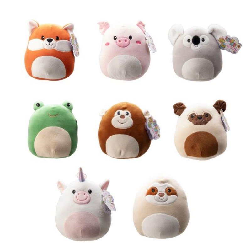 Cloudeez 9in Assorted Plush Quantities of 8 Wholesale