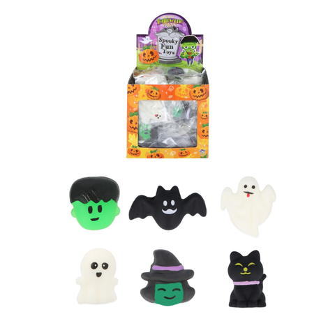 Mini Halloween Squishies (5cm) Quantities of 96 Wholesale