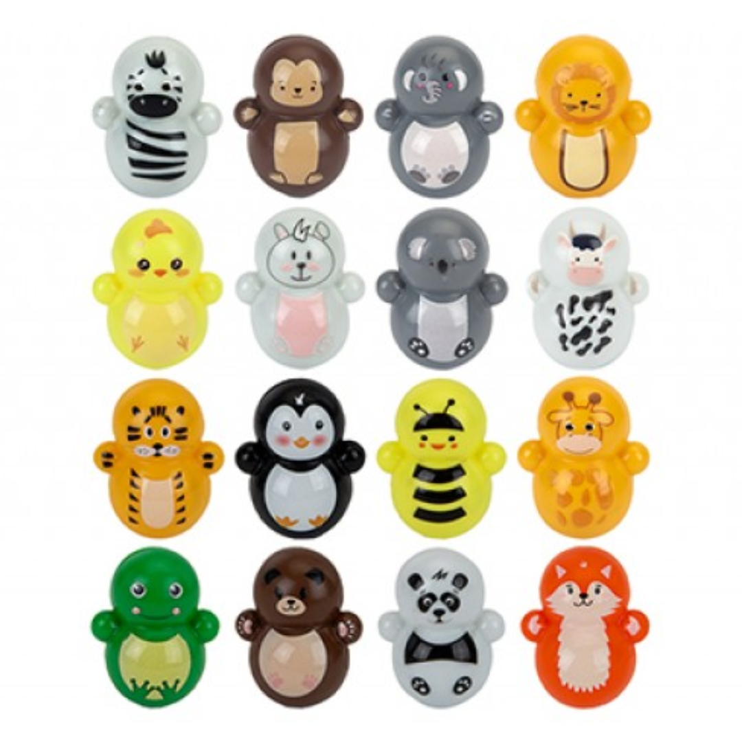 Animal Wobblers never fall down 3.5cm Quantities of 180