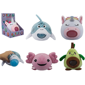 Jumbo 15cm Plush Ball Squish Quantities of 4 Wholesale