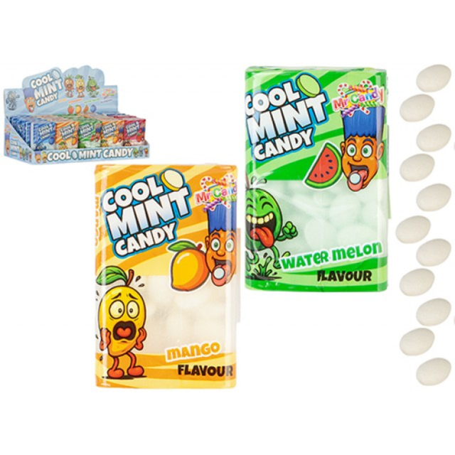 Mr Candy Cool Mints 4 Flavours Quantities of 30 Wholesale