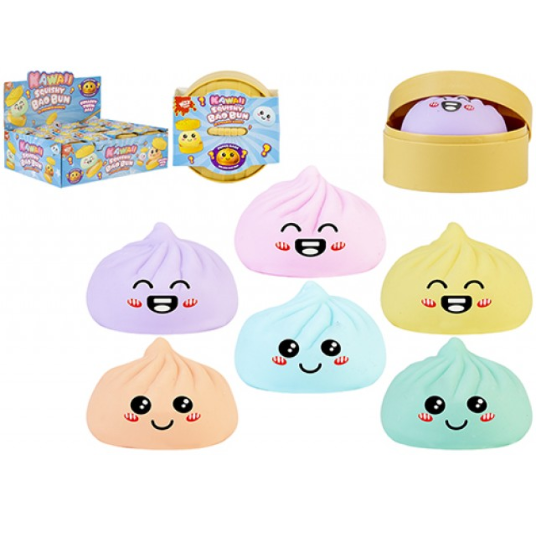 Wizz Toys Pastel Bao Bun Dumpling 5.5cm Quantities of 24