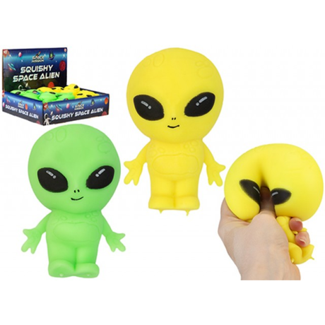 12cm Squishy Space Alien Quantities of 12 Wholesale