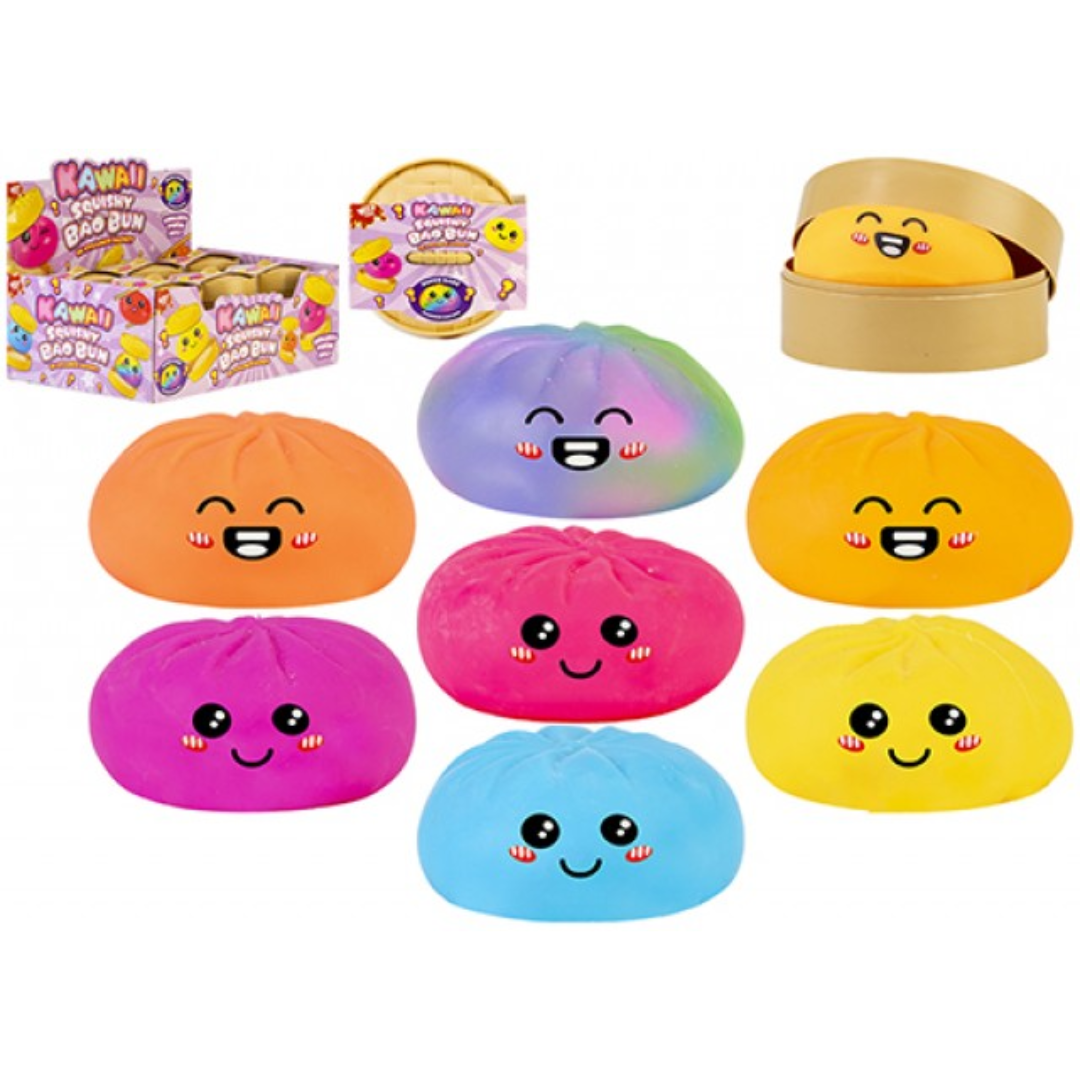 8.5cm Neon Bao Bun Maltose Dumpling Quantities of 12 Wholesale