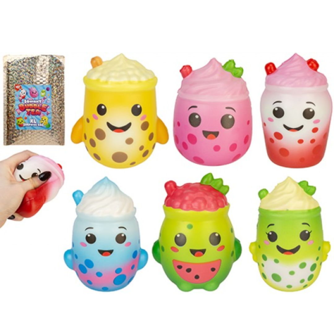 10cm Squishy Bubble Tea In Surprise Bag Quantities of 24
