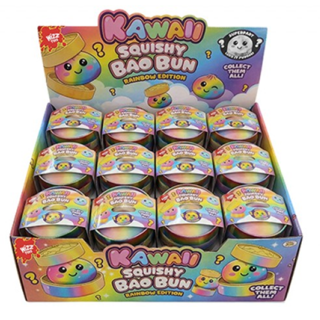 8.5cm Rainbow Bao Dumpling Maltose Quantities of 12 Wholesale