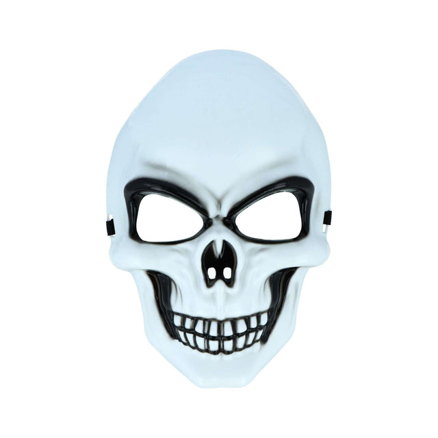 White Skeleton Mask for Halloween and costume parties.