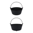 Black Cauldron Halloween Decoration 24x19x14.5cm Quantities of 12 Wholesale