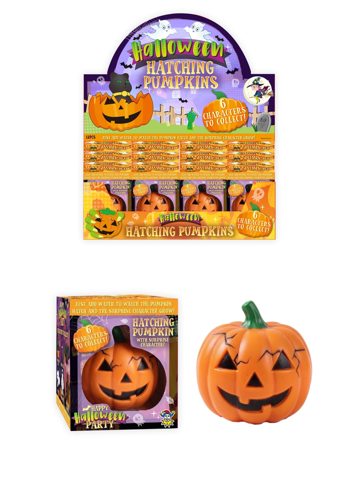 Hatching Pumpkin Egg Quantities of 12