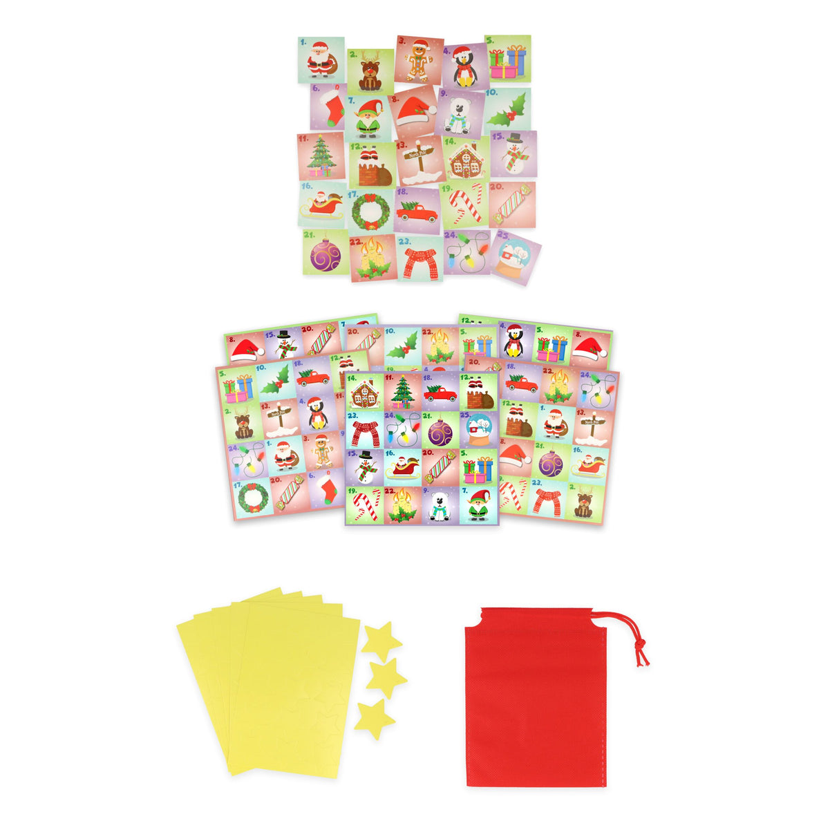 Christmas Bingo Quantities of 12 Wholesale
