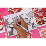 Mini Christmas Puzzle book 10.5cm x 14.5cm - TC Toys