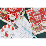 Mini Christmas Puzzle book 10.5cm x 14.5cm - TC Toys