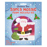Santa Mosaic Foam Activity Kit Quantities of 12