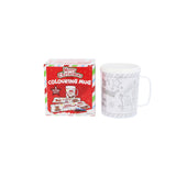 Colour Your Own Christmas Mug (300ml) Quantities of 12 Wholesale