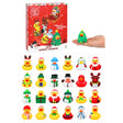Christmas Duck Advent Calendar Set Quantities of 12 Wholesale