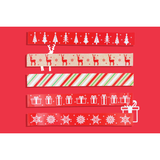 Christmas Paper Chains DIY Decoration Set