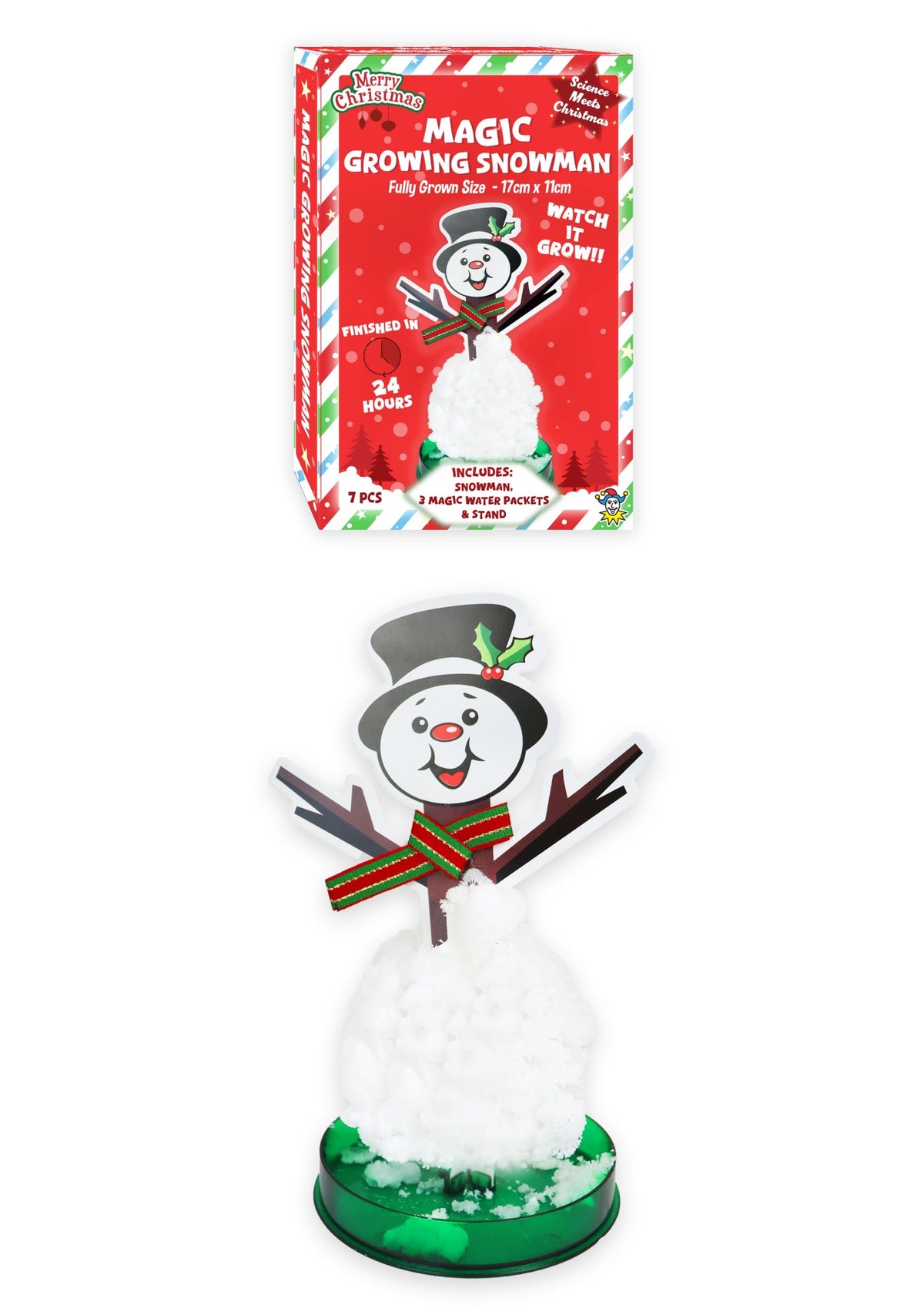 Magic Growing Snowman Quantities of 12 Wholesale