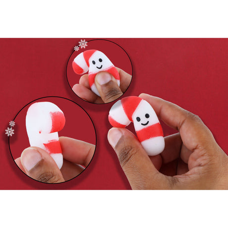 Mini Christmas squishies (5cm) Quantities of 96 Wholesale