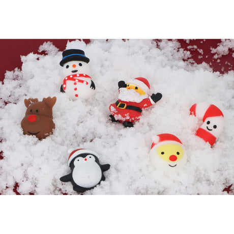 Mini Christmas squishies (5cm) Quantities of 96 Wholesale