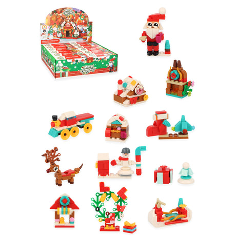 Christmas Block Kits 12-in-1 Quantities of 12 Wholesale