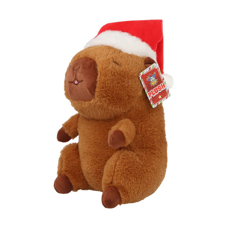 Christmas Capybara Plushie 23cm Quantities of 12 Wholesale