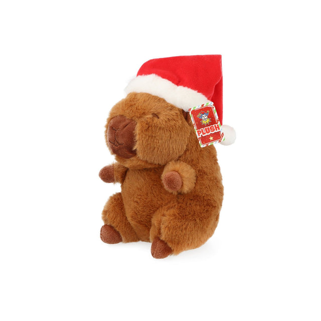 Christmas Capybara Plushie 17cm Quantities of 12 Wholesale
