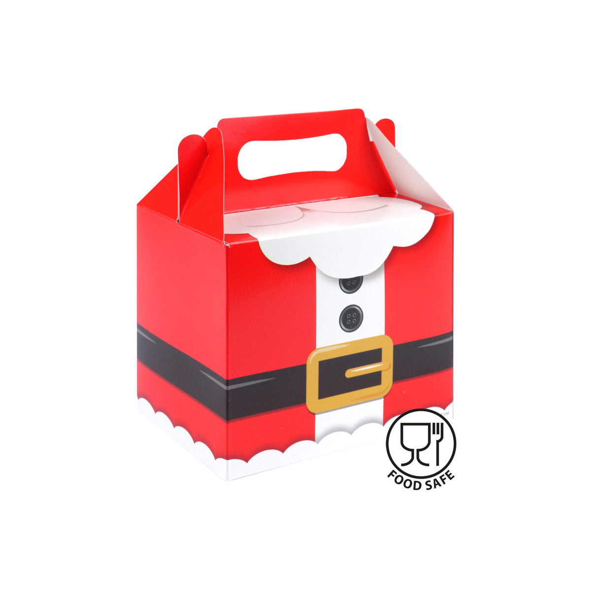 Santa 14 x 9.5 x 12cm Party Boxes Quantities of 48