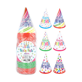 Pre-Assembled Happy Birthday Party Cone Hat Wholesale