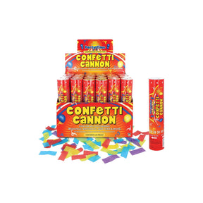 Multicolour Confetti Cannon (20cm) Wholesale