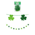 Irish Shamrock Felt Bunting (3m) Quantities of 12 Wholesale