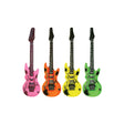Inflatable Guitars 4 Assorted Neon Colours (106cm) Quantities of 12 Wholesale