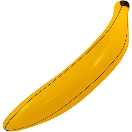 Inflatable banana 162cm party prop accessory.