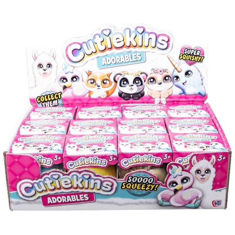 Cutiekins Adorables Assorted sensory toys
