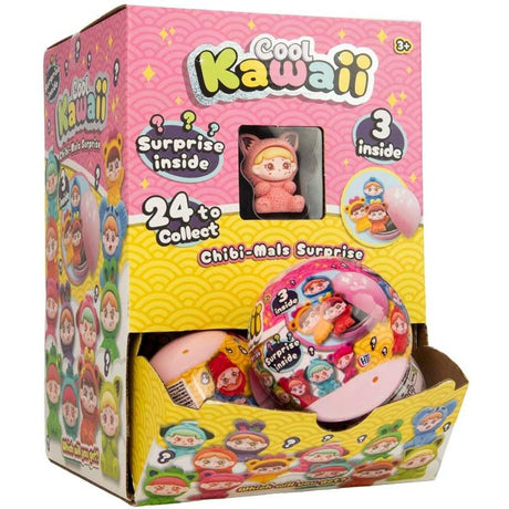 Chibi-Mals Capsule Surprise Quantities of 12 Wholesale
