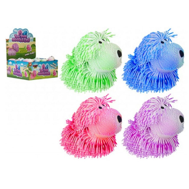 Wizz Toys 2 Tone Squishy Noodle Dog 15cm Quantities of 12 Wholesale