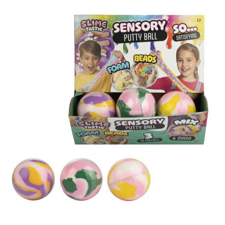 Butter Putty Ball Assorted Quantities of 9 Wholesale