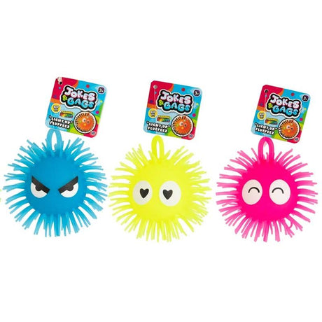Fluffeez Light up 4in Puff Quantities of 24 Wholesale