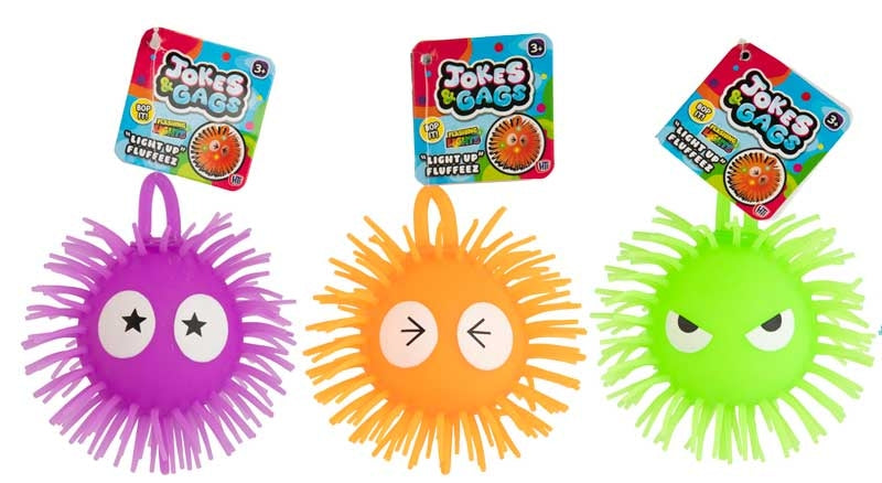 Fluffeez Light up 4in Puff Quantities of 24